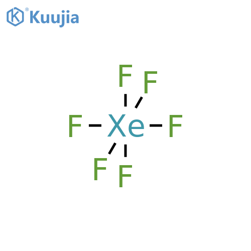Xenon fluoride (XeF6),(OC-6-11)- (9CI) structure