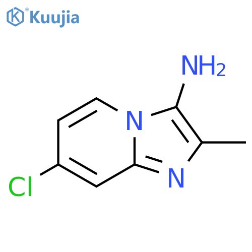 7-Chloro-2-methylimidazo[1,2-a]pyridin-3-amine structure