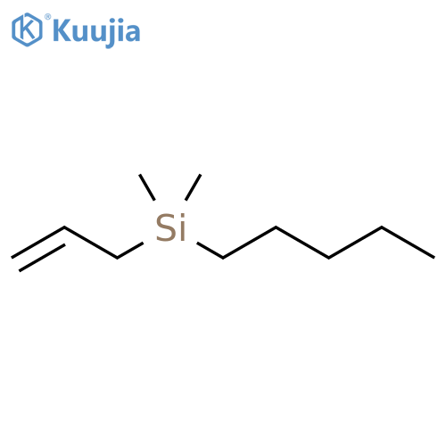 Silane, dimethylpentyl-2-propen-1-yl- structure