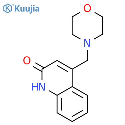 4-Morpholin-4-ylmethyl-1h-quinolin-2-One structure