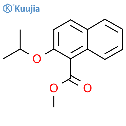 Methyl 2-isopropoxy-1-naphthoate structure