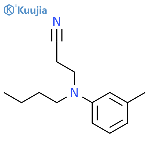 N-Butyl-N-(Cyanoethyl)-m-Toluidine structure
