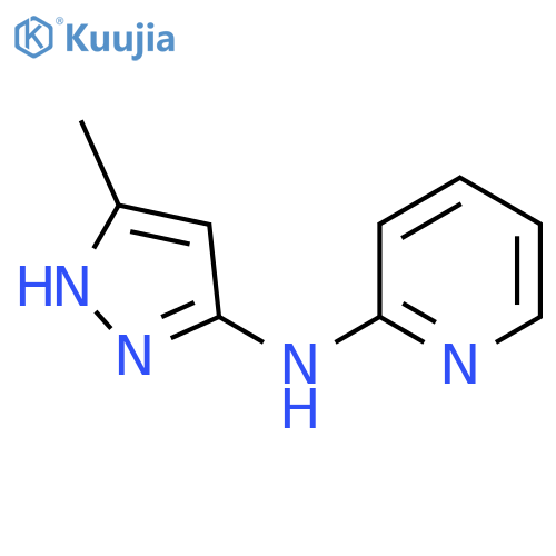 N-(3-Methyl-1H-pyrazol-5-YL)pyridin-2-amine structure