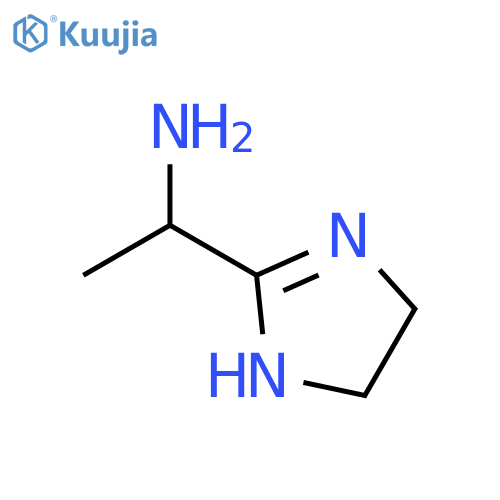 1H-Imidazole-2-methanamine, 4,5-dihydro-α-methyl- structure