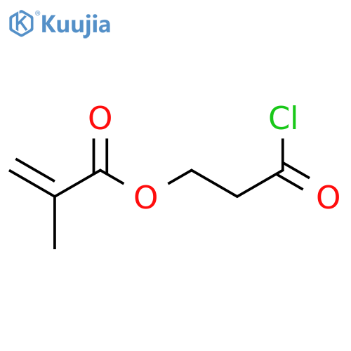 2-Propenoic acid,2-methyl-, 2-[(chlorocarbonyl)oxy]ethyl ester structure