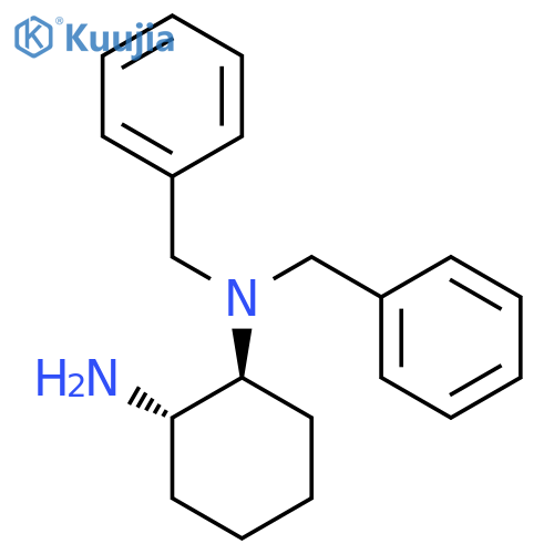 N,N-Dibenzylcyclohexane-1alpha,2beta-diamine structure
