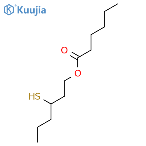 3-Mercaptohexyl hexanoate structure