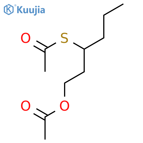 3-(acetylthio)hexyl acetate structure