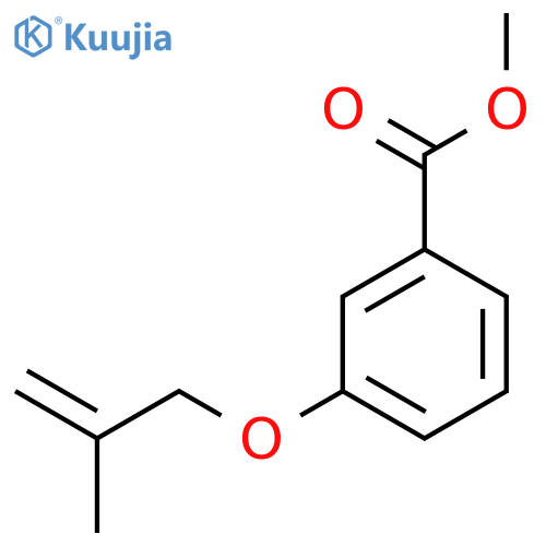 methyl 3-(2-methylallyloxy)benzoate structure