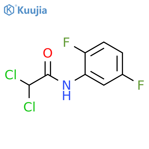 ACETAMIDE, 2,2-DICHLORO-N-(2,5-DIFLUOROPHENYL)- structure