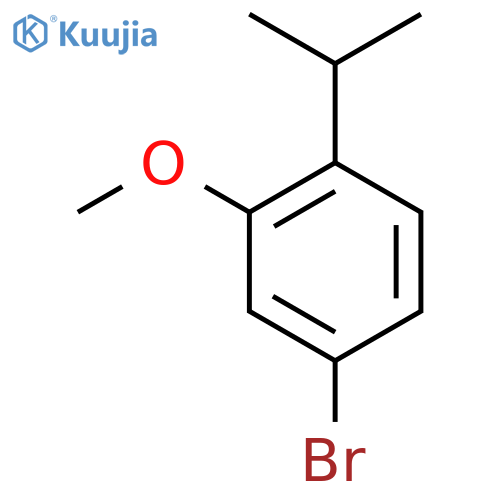 4-Bromo-1-isopropyl-2-methoxybenzene structure