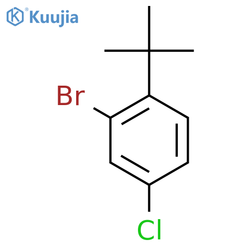 2-Bromo-1-(tert-butyl)-4-chlorobenzene structure