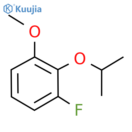 1-Fluoro-2-isopropoxy-3-methoxybenzene structure