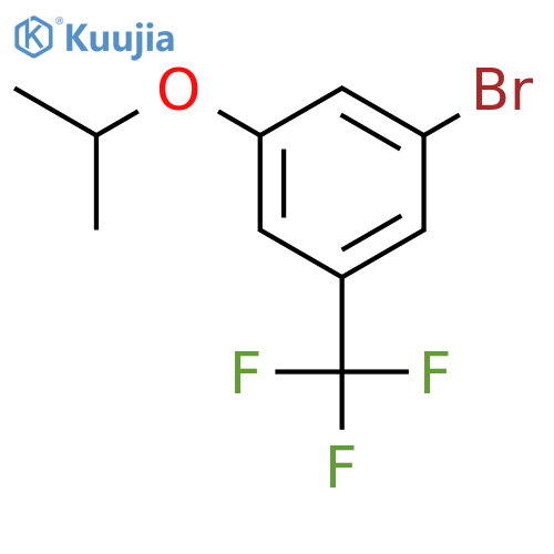 1-broMo-3-isopropoxy-5-(trifluoroMethyl)benzene structure