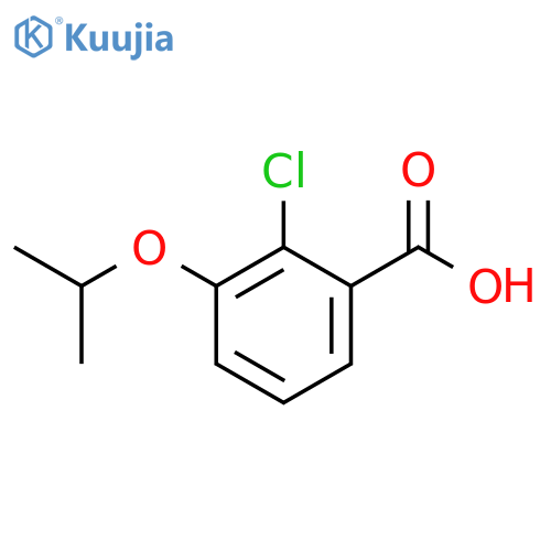 2-CHLORO-3-(PROPAN-2-YLOXY)BENZOIC ACID structure