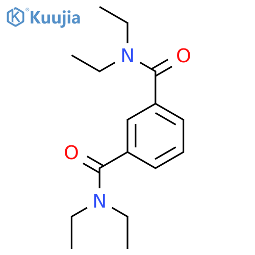 NNN'N'-Tetraethylisophthalamide structure