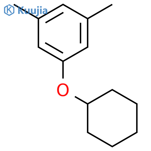 Benzene, 1-(cyclohexyloxy)-3,5-dimethyl- structure