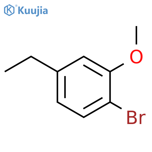 1-bromo-4-ethyl-2-methoxybenzene structure