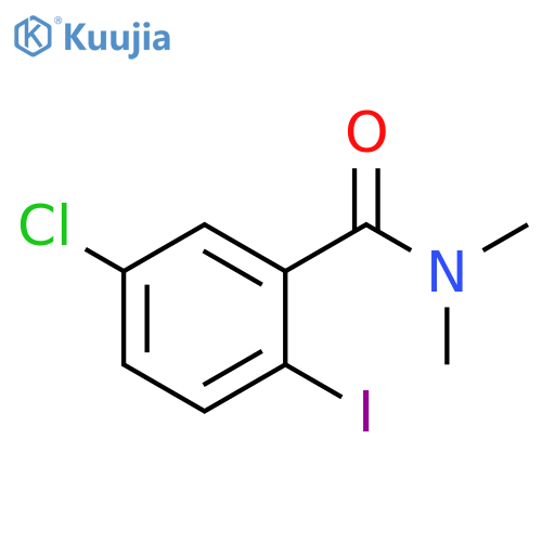 5-Chloro-2-iodo-N,N-dimethylbenzamide structure