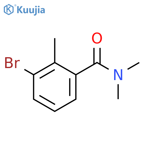 3-Bromo-N,N,2-trimethylbenzamide structure