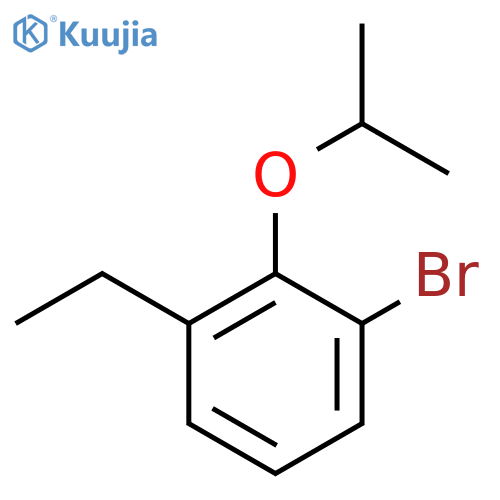 1-Bromo-3-ethyl-2-isopropoxybenZene structure
