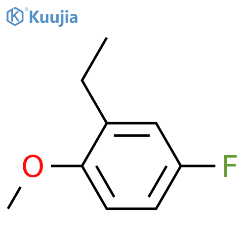 2-Ethyl-4-fluoro-1-methoxybenzene structure