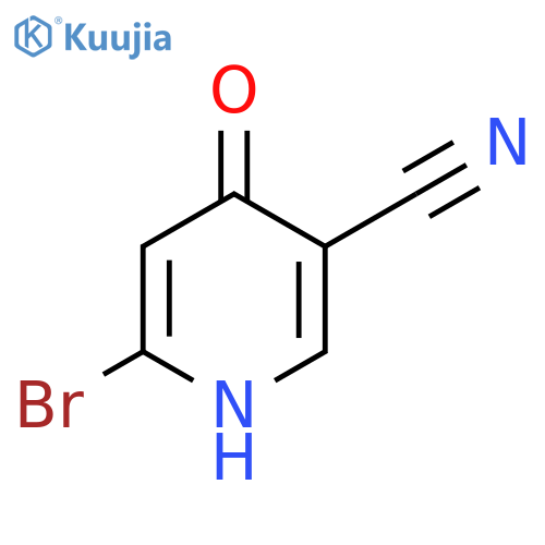 6-Bromo-4-hydroxynicotinonitrile structure