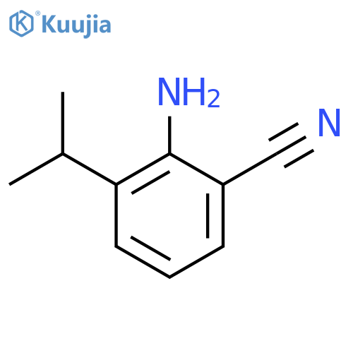 2-Amino-3-isopropylbenzonitrile structure