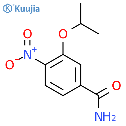 4-Nitro-3-propan-2-yloxybenzamide structure