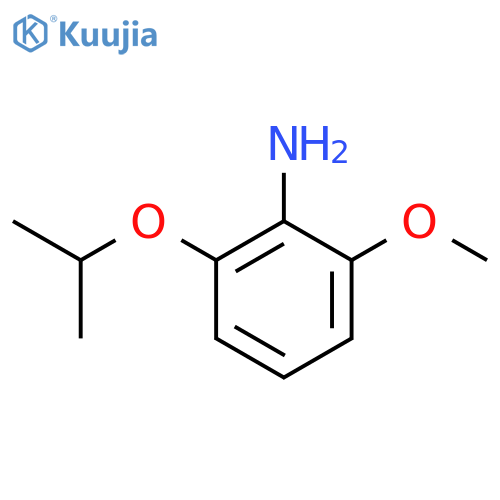 2-Methoxy-6-(propan-2-yloxy)aniline structure