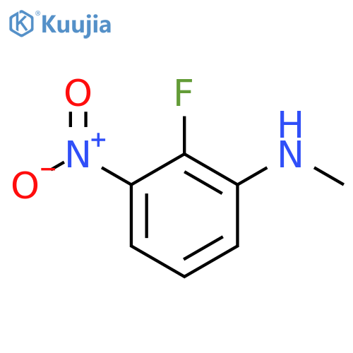 2-Fluoro-N-methyl-3-nitroaniline structure