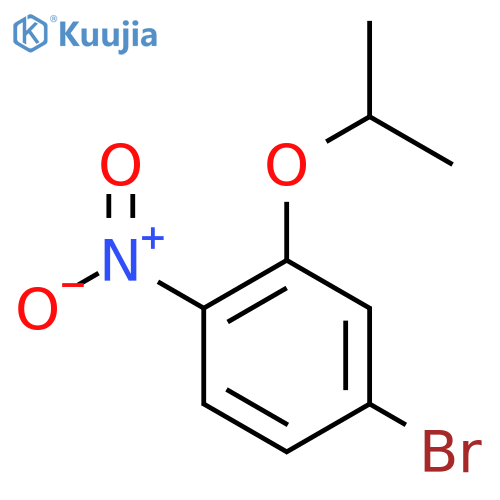 4-Bromo-1-nitro-2-(propan-2-yloxy)benzene structure