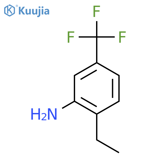 2-ethyl-5-(trifluoromethyl)aniline structure