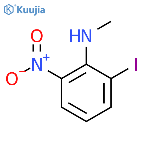 2-Iodo-N-methyl-6-nitroaniline structure