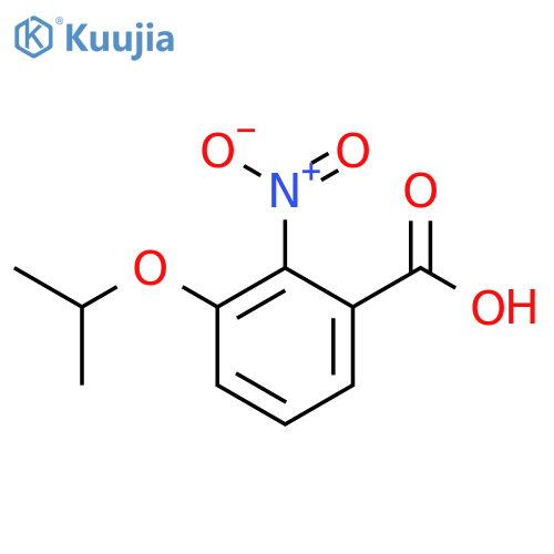 3-Isopropoxy-2-nitrobenzoic acid structure