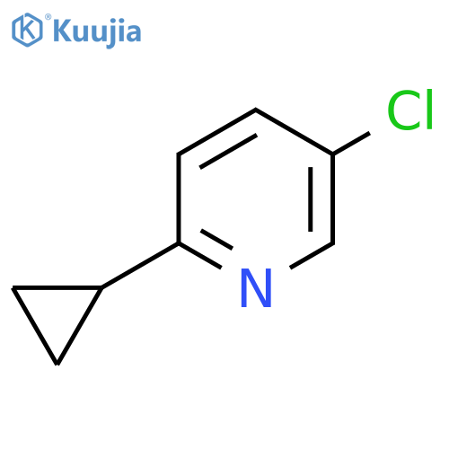 5-Chloro-2-cyclopropylpyridine structure