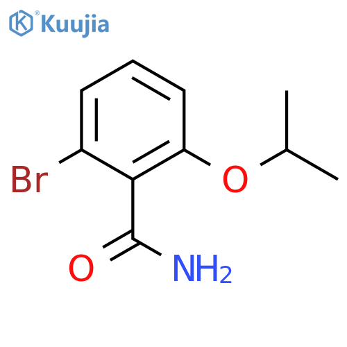 2-Bromo-6-isopropoxybenzamide structure