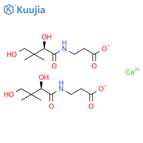 Calcium D-Pantothenate structure