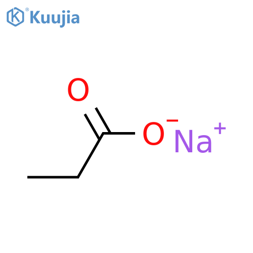 Sodium propionate structure