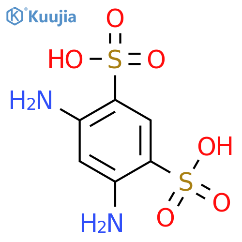 4,6-Disulfo-1,3-diaminobenzene structure