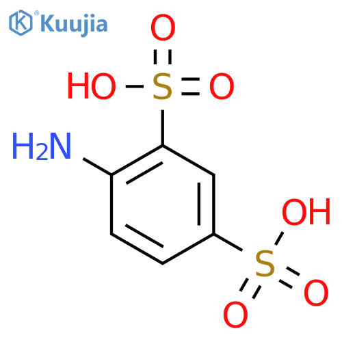 4-Amino-1,3-benzenedisulfonic Acid (>90%) structure