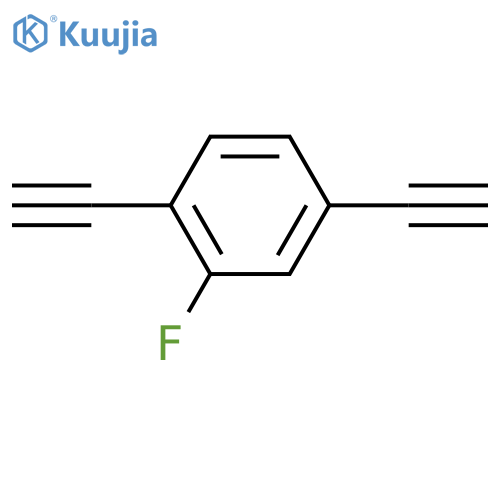1,4-Diethynyl-2-fluorobenzene structure