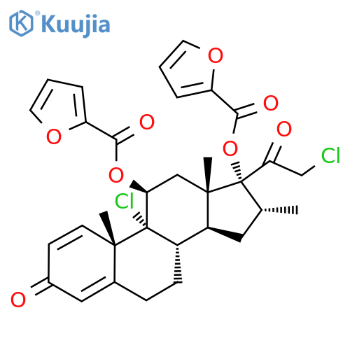 11,17-Difuroate Mometasone FuroateMometasone Furoate Impurity E structure