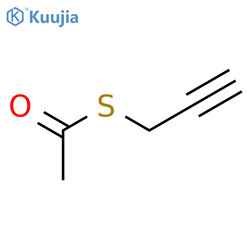 Ethanethioic acid, S-2-propynyl ester structure