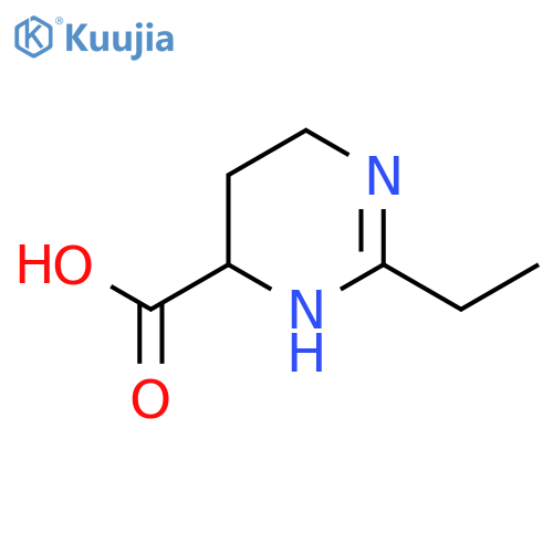 4-Pyrimidinecarboxylicacid,2-ethyl-1,4,5,6-tetrahydro-(9CI) structure