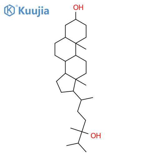Ergostane-3,24-diol,(24x)- (9CI) structure
