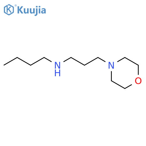 butyl[3-(morpholin-4-yl)propyl]amine structure