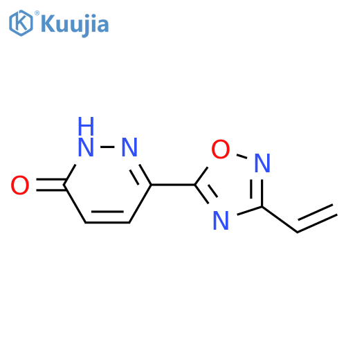 3-(3-ethenyl-1,2,4-oxadiazol-5-yl)-1H-pyridazin-6-one structure