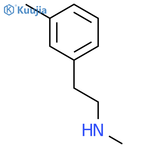 methyl[2-(3-methylphenyl)ethyl]amine structure