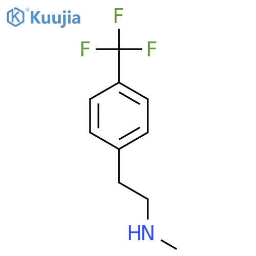 N-Methyl-4-(trifluoromethyl)-benzeneethanamine structure